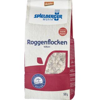 Bio Roggenflocken 500 g DEMETER