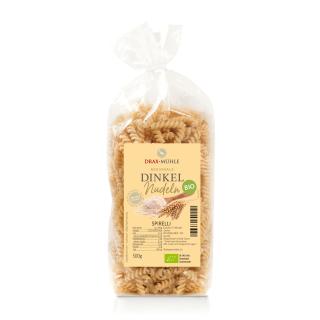 Bio Dinkel Spiralen hell klein 500 g ohne Ei