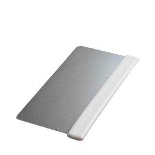 Teigabstecher Edelstahl flexibel extra breit 20x10,5 cm