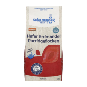 Porridgeflocken Hafer Erdmandel DEMETER