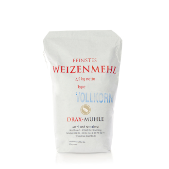 Weizenmehl Vollkorn * 2,5 kg