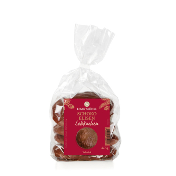 Schoko Elisenlebkuchen Vollmilch 4x75g