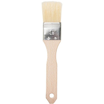 Backpinsel, flach aus Buche 3,6 cm