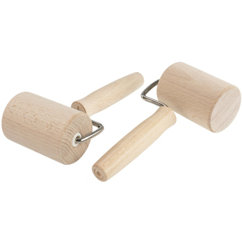 Teigrolle/Backblechrolle aus Buche zylindrisch 5cm