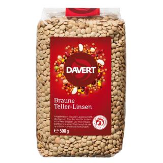 Teller Linsen braun