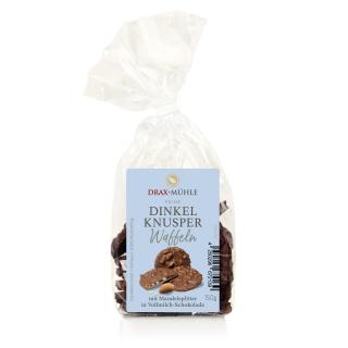 Dinkel Vollmilch-Mandelsplitter Knusperwaffeln * 150 g