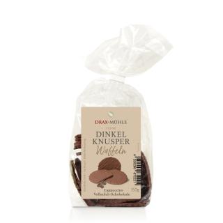 Dinkel Vollmilch-Cappuccino Knusperwaffeln * 150 g