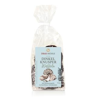 Dinkel Zartbitter-Kokos Knusperwaffeln * 150 g