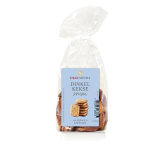 Vollmilch Dinkel Mini Kekse