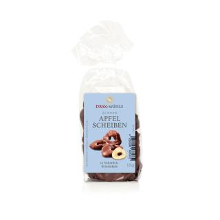 Schoko-Vollmilch Apfelscheiben