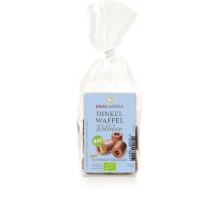Dinkel-Waffelröllchen Bio Vollmilch