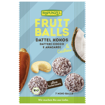 Fruit-Balls Dattel-Kokos & Cashew