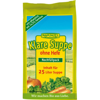 Klare Suppe ohne Hefe
