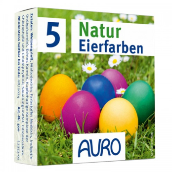 Natur-Ostereierfarben AURO (5 Farben)