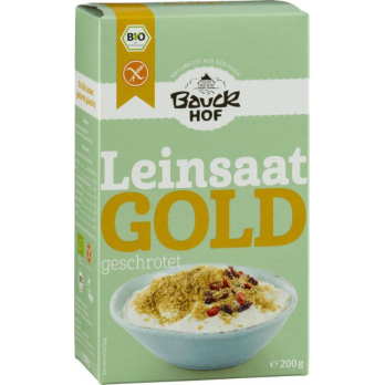 Leinsaat goldgelb geschrotet 200 g
