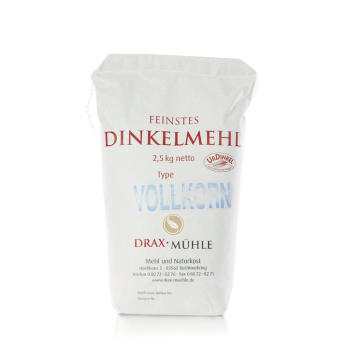 Dinkelmehl Vollkorn * 2,5 kg