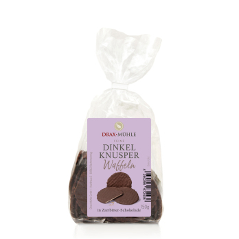 Dinkel Zartbitter Knusperwaffeln * NEU