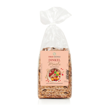 Dinkelmüsli ohne Sultaninen