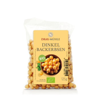 Bio Dinkel Backerbsen