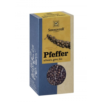 Pfeffer schwarz ganz